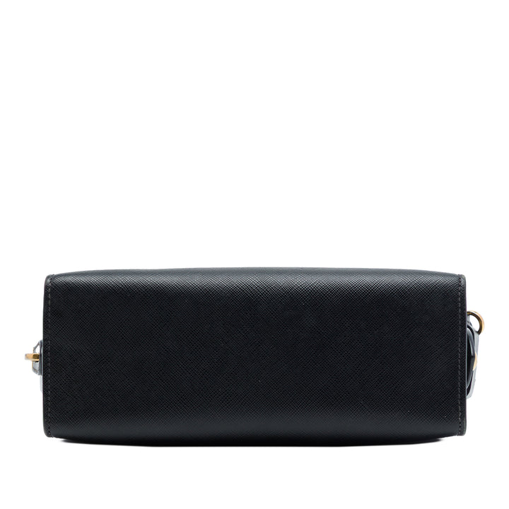 Prada Saffiano et City Veau Esplanade Sac porté croisé