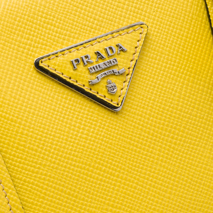 Prada Double Cabas Cuir Saffiano