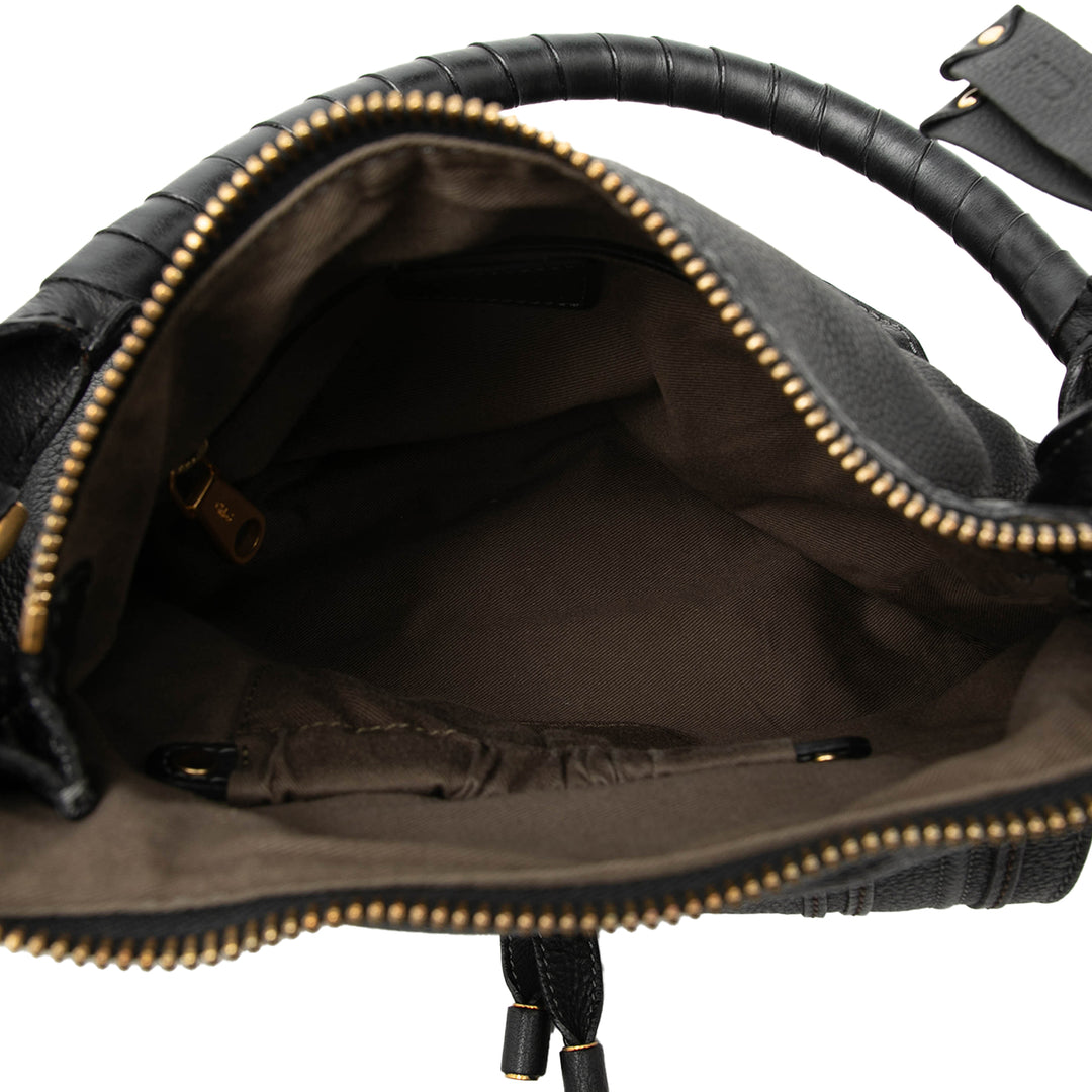 Chloé Medium Pebbled Cuir de veau Marcie Hobo