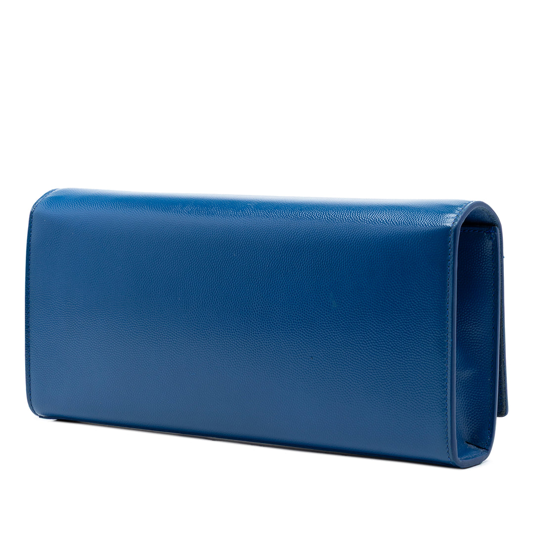Saint Laurent Grain De Poudre Monogram Cassandre Pochette