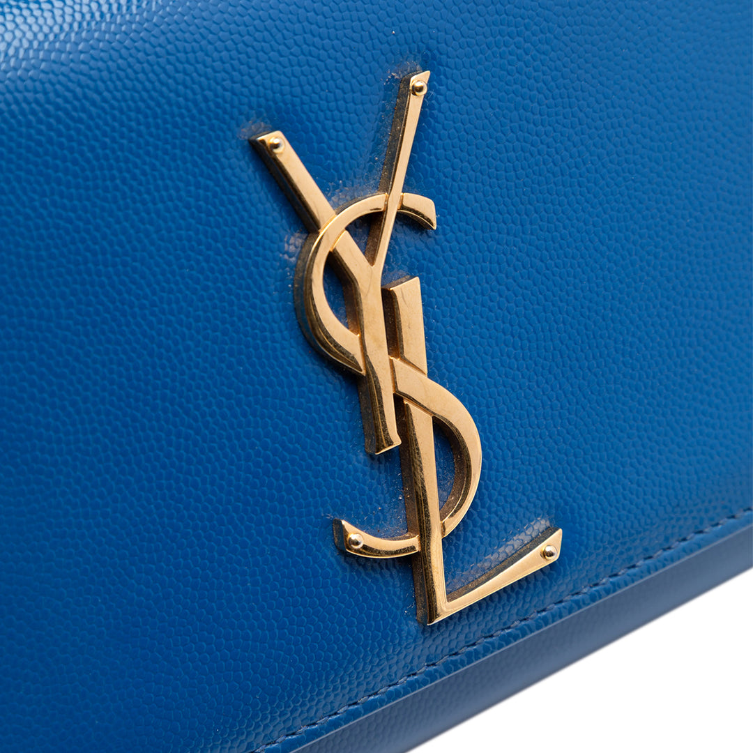 Saint Laurent Grain De Poudre Monogram Cassandre Pochette