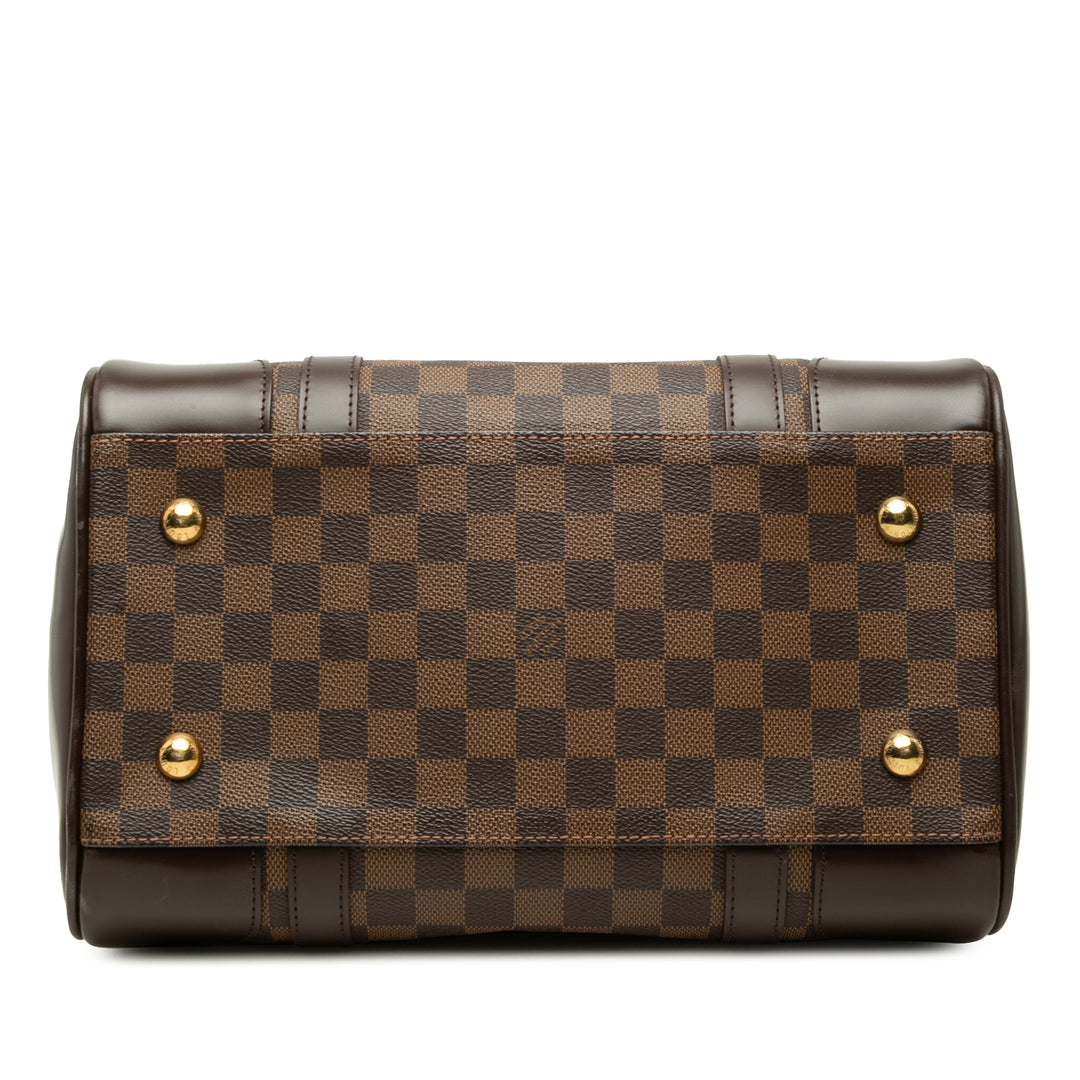 Louis Vuitton Berkeley Damier Ébène Marron – vue 3 – GABY PARIS
