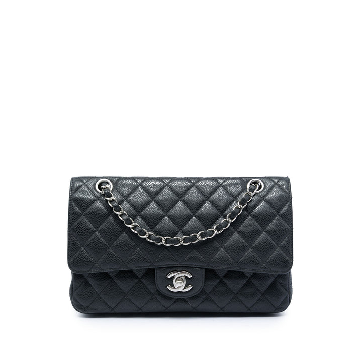 Chanel Medium Classic Caviar Double rabat