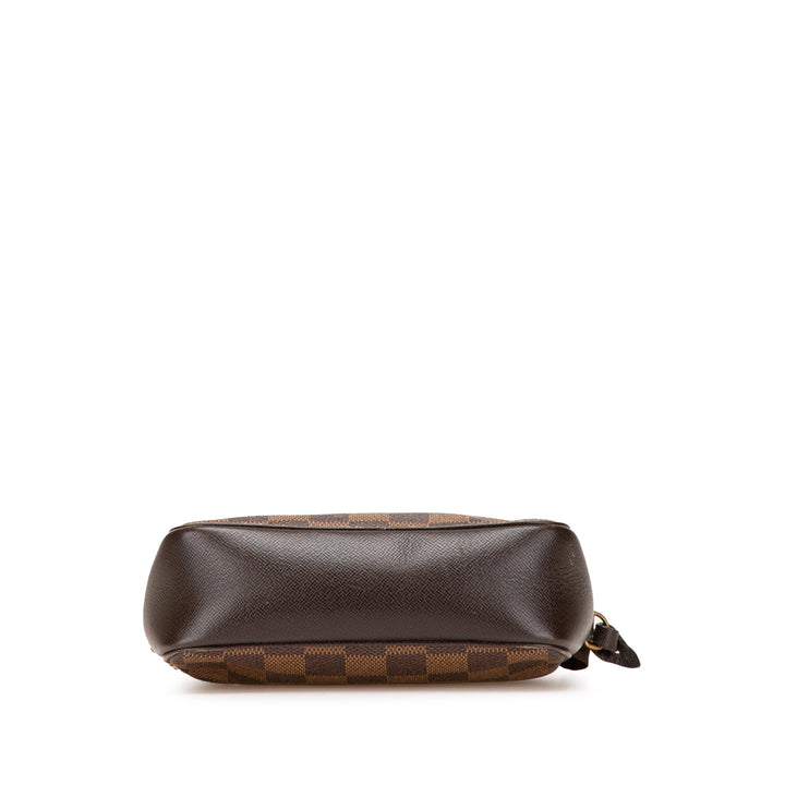 Damier Ebene Trousse Pochette Brown - Gaby Paris