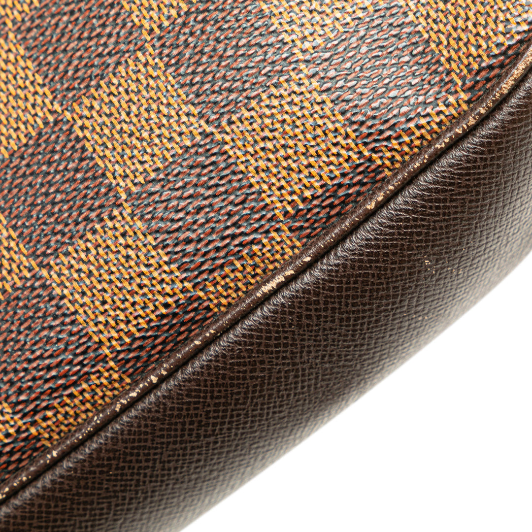 Damier Ebene Trousse Pochette Brown - Gaby Paris
