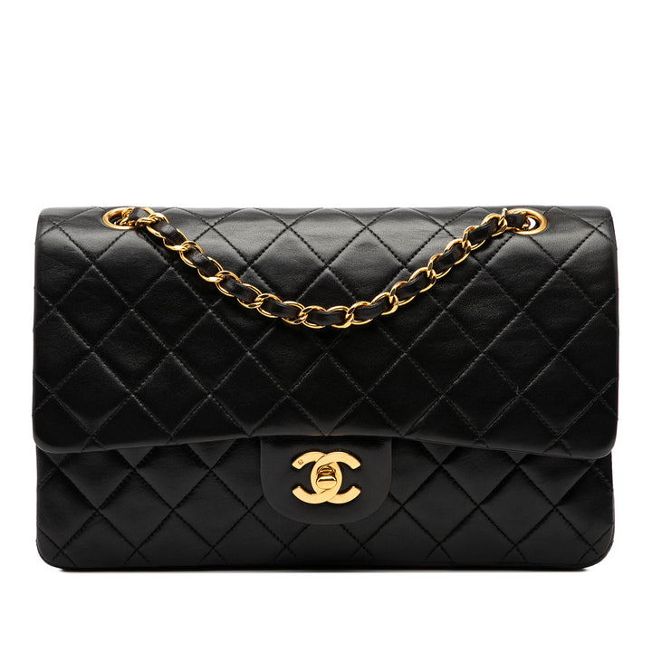 Chanel Medium Classic Cuir d’agneau Double rabat – GABY PARIS Authentique
