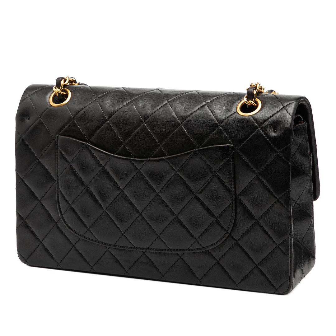 Chanel Medium Classic Cuir d’agneau Double rabat – GABY PARIS Authentique