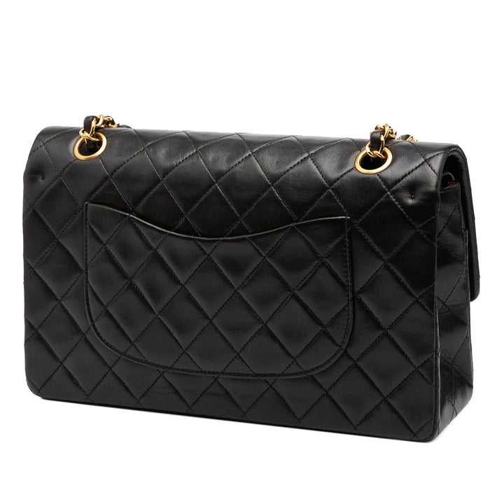 Chanel Medium Classic Cuir d’agneau Double rabat – GABY PARIS Authentique