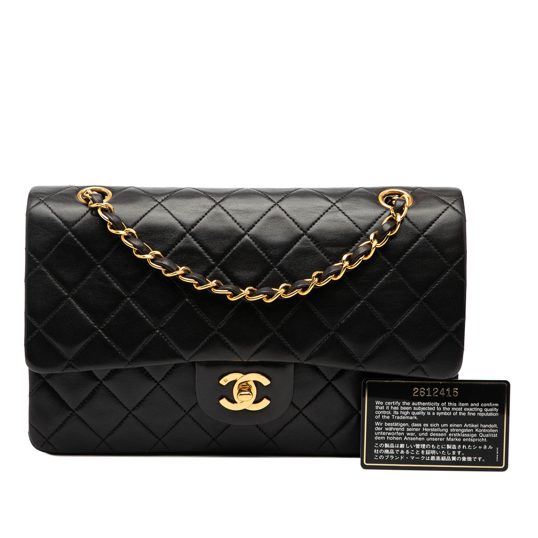 Chanel Medium Classic Cuir d’agneau Double rabat – GABY PARIS Authentique