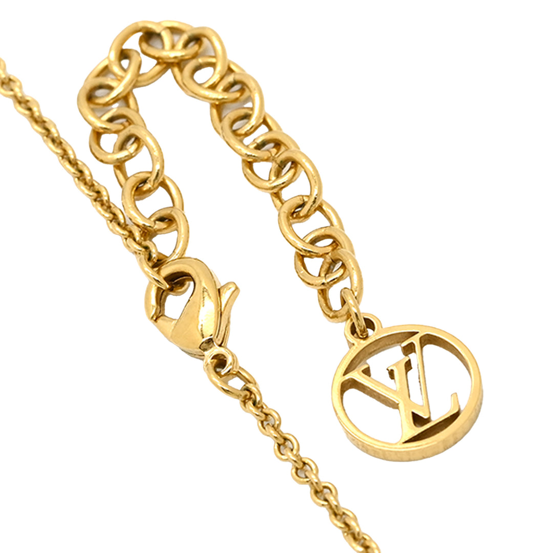 Louis Vuitton plaqué LV Iconic Émail Pendant Collier