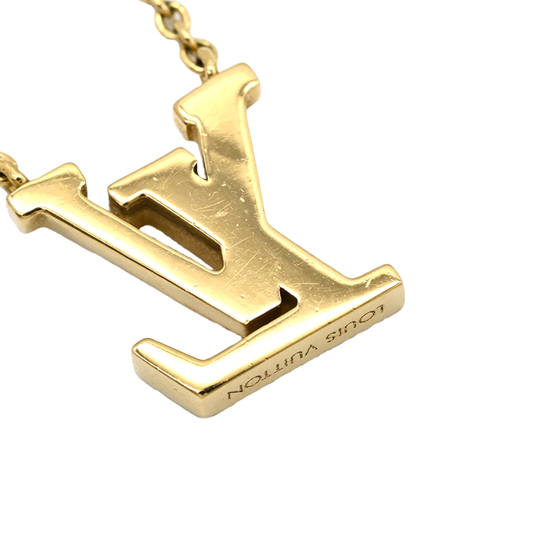 Louis Vuitton plaqué LV Iconic Émail Pendant Collier