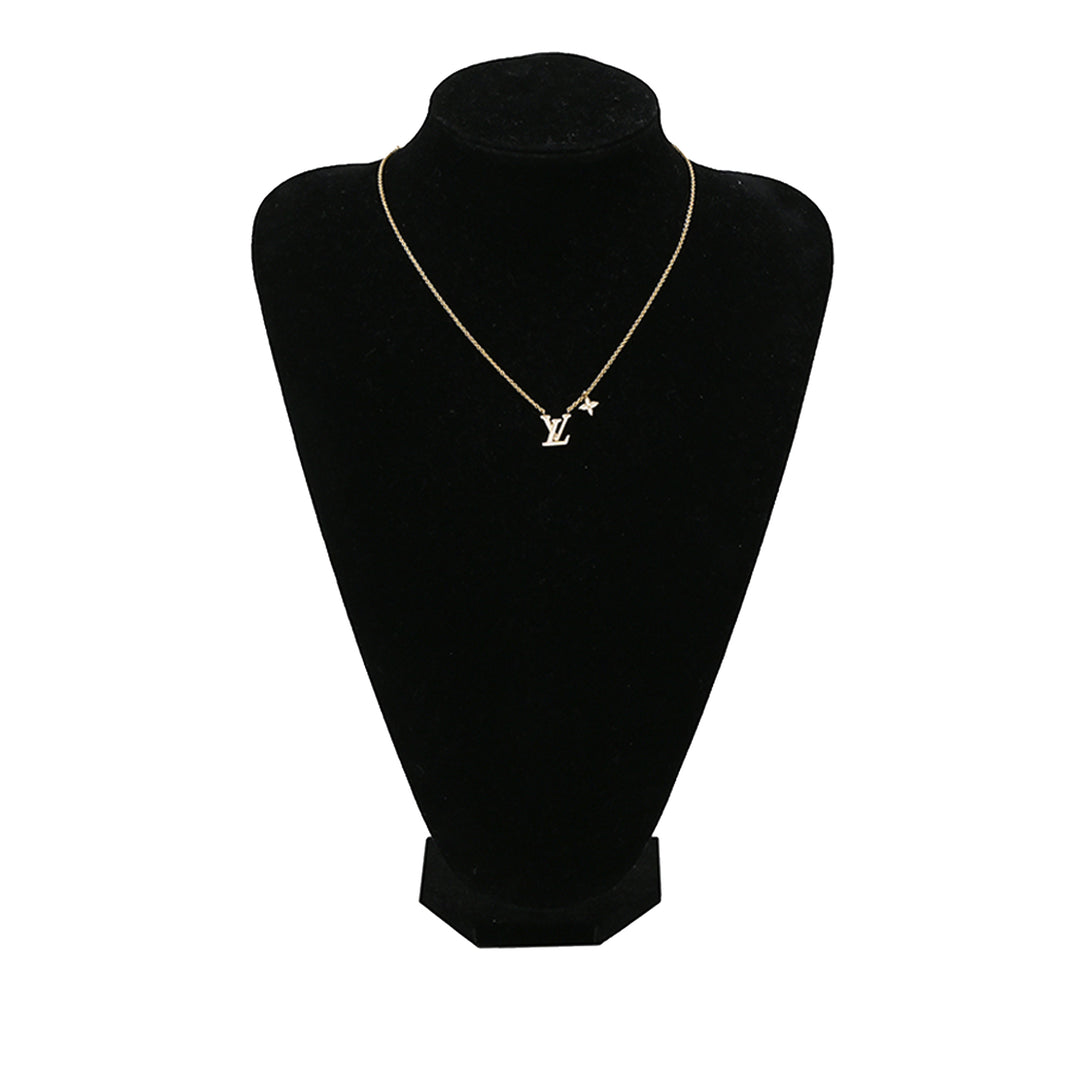 Louis Vuitton plaqué LV Iconic Émail Pendant Collier