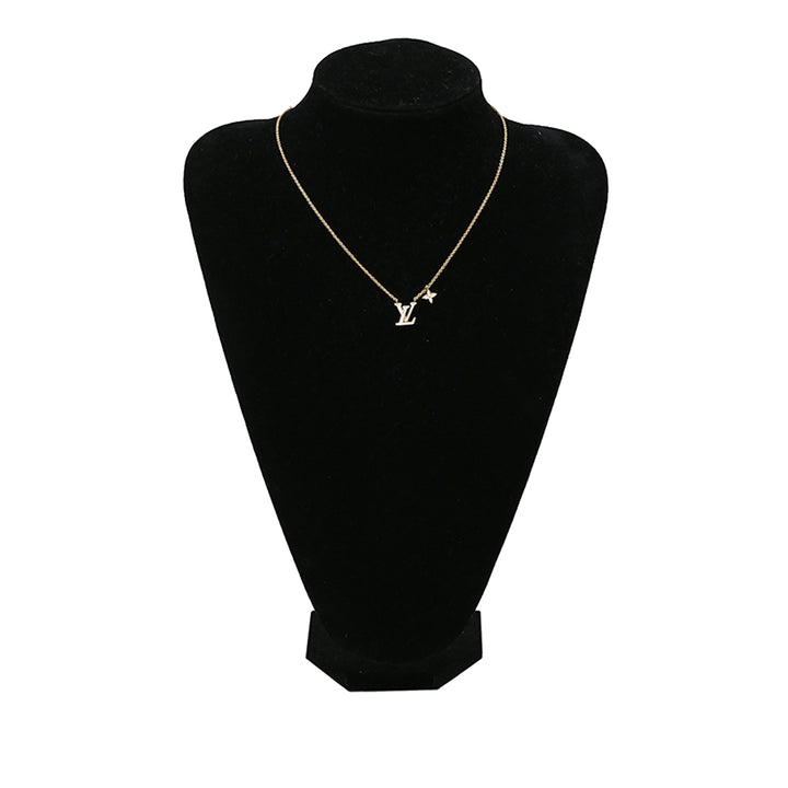 Louis Vuitton plaqué LV Iconic Émail Pendant Collier
