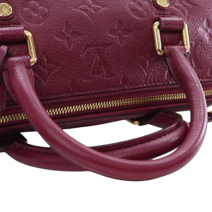 Louis Vuitton Monogram Empreinte Speedy Bandouliere 25