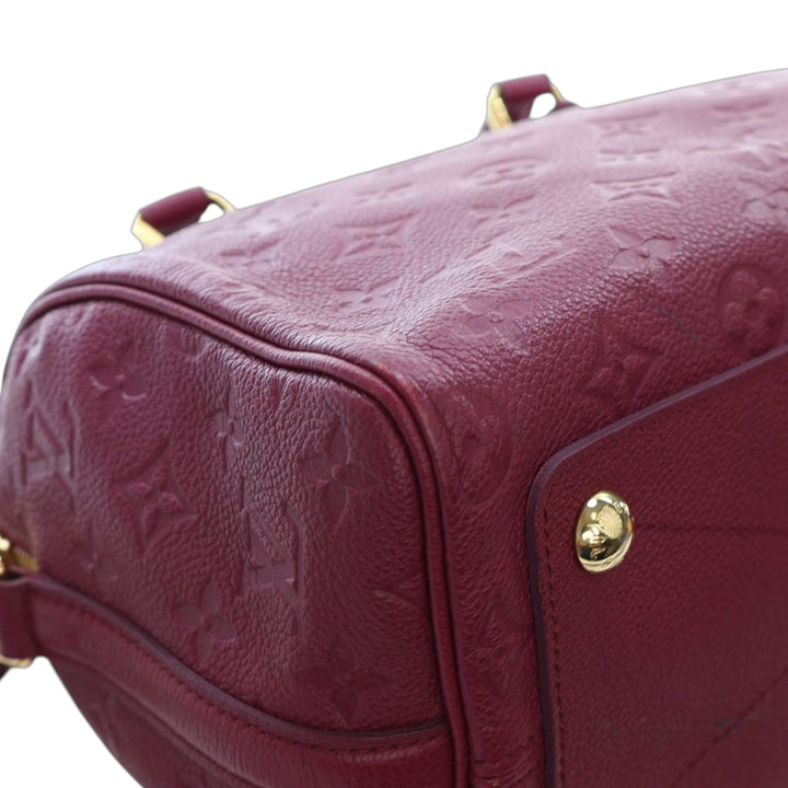 Louis Vuitton Monogram Empreinte Speedy Bandouliere 25