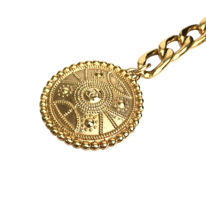 Chanel Vintage Cuir Chain Belt Noir – GABY PARIS Authentique