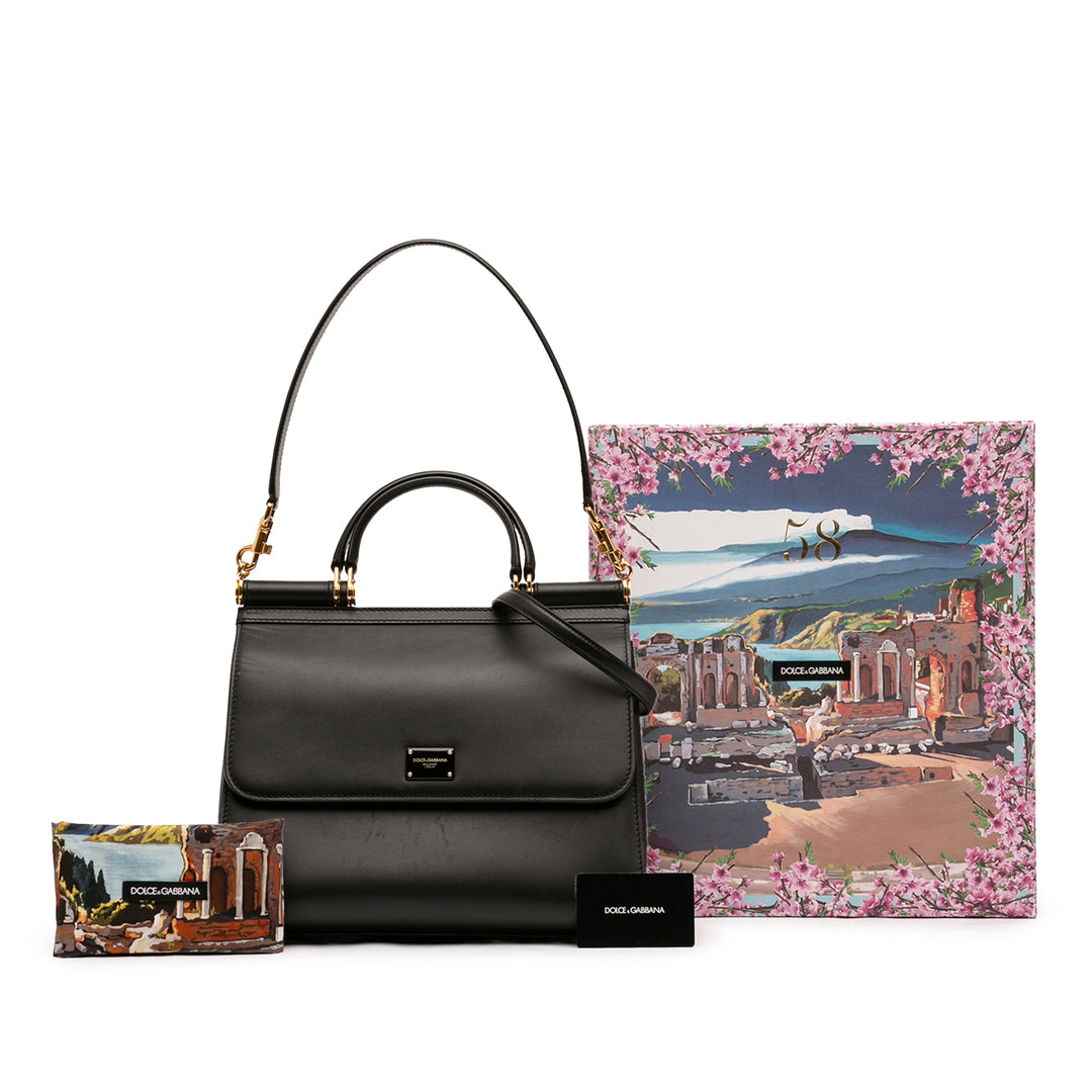 Dolce & Gabbana Large Cuir de veau Sicily 58 Sac