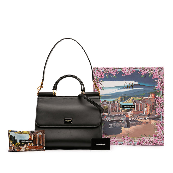 Dolce & Gabbana Large Cuir de veau Sicily 58 Sac