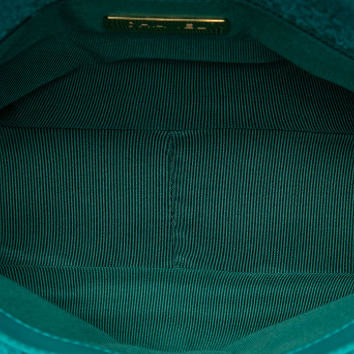 Chanel 19 à rabat Moyen Tweed Bleu