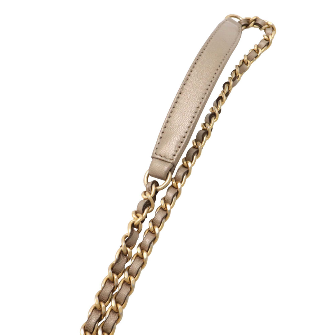 Chanel Mini Matelassé Cuir d’agneau Coco Boy Sac caméra