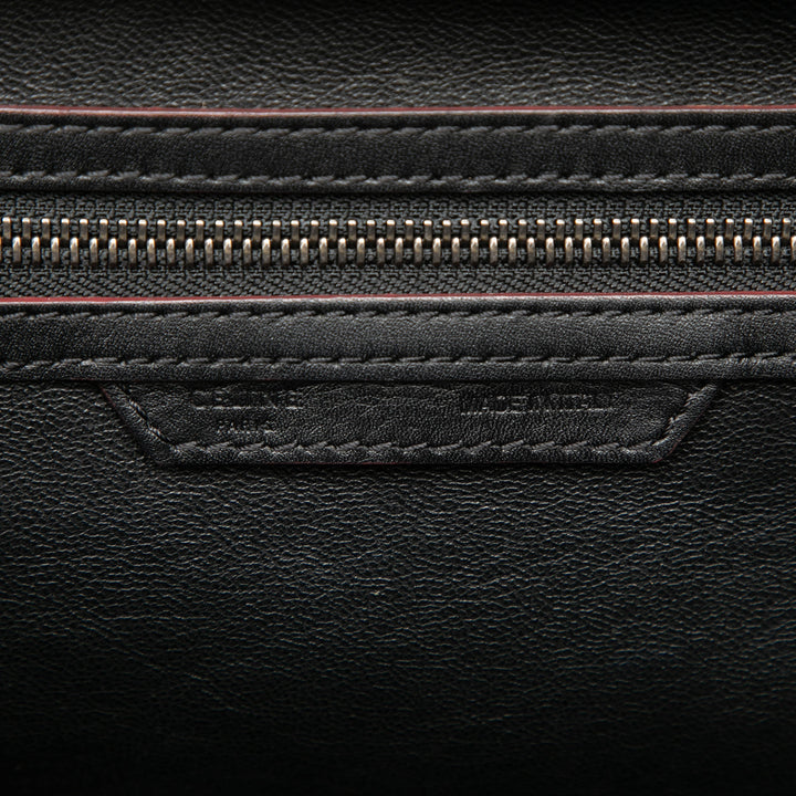 Luggage Cabas Mini Cuir de veau Noir