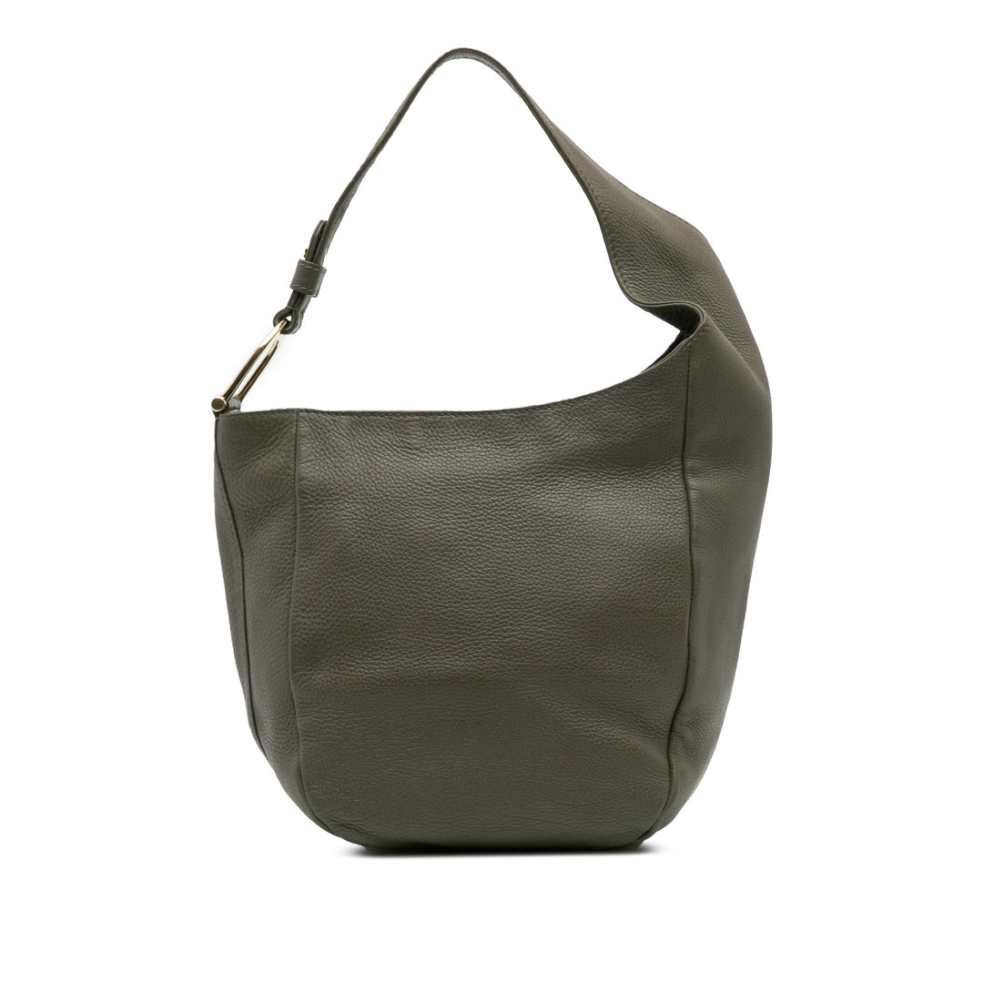 Gucci Cuir Vertwich Hobo Gris – GABY PARIS Authentique