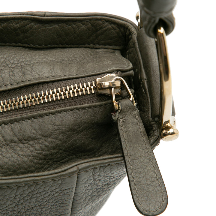 Gucci Cuir Vertwich Hobo Gris – GABY PARIS Authentique