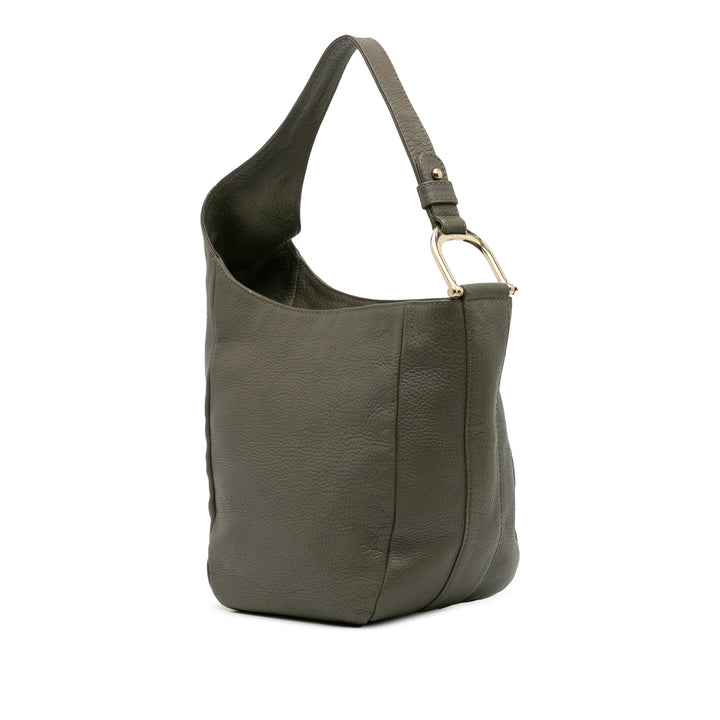 Gucci Cuir Vertwich Hobo Gris – GABY PARIS Authentique