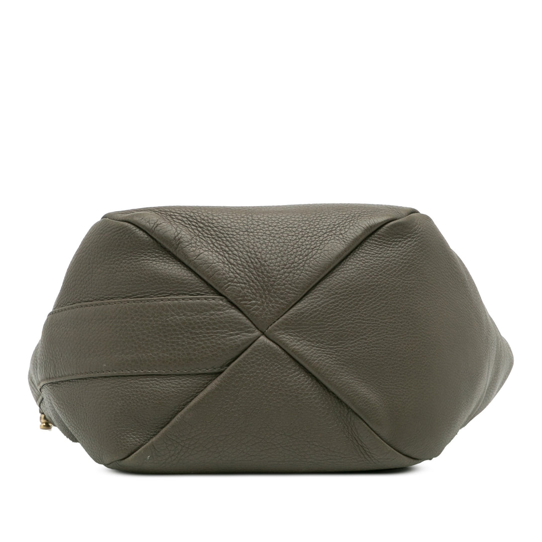 Gucci Cuir Vertwich Hobo Gris – GABY PARIS Authentique