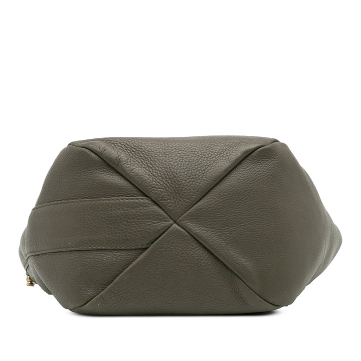 Gucci Cuir Vertwich Hobo Gris – GABY PARIS Authentique