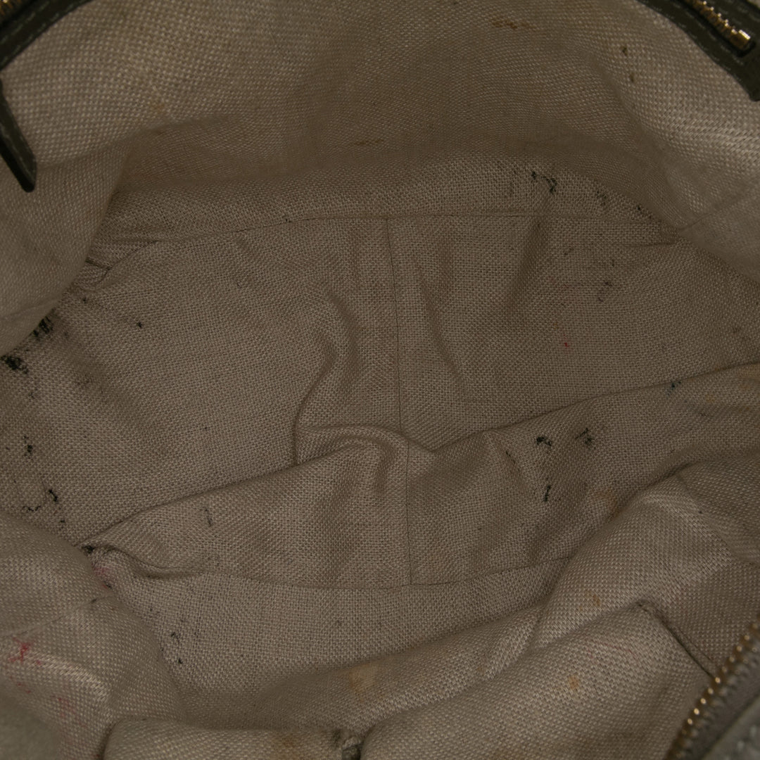 Gucci Cuir Vertwich Hobo Gris – GABY PARIS Authentique