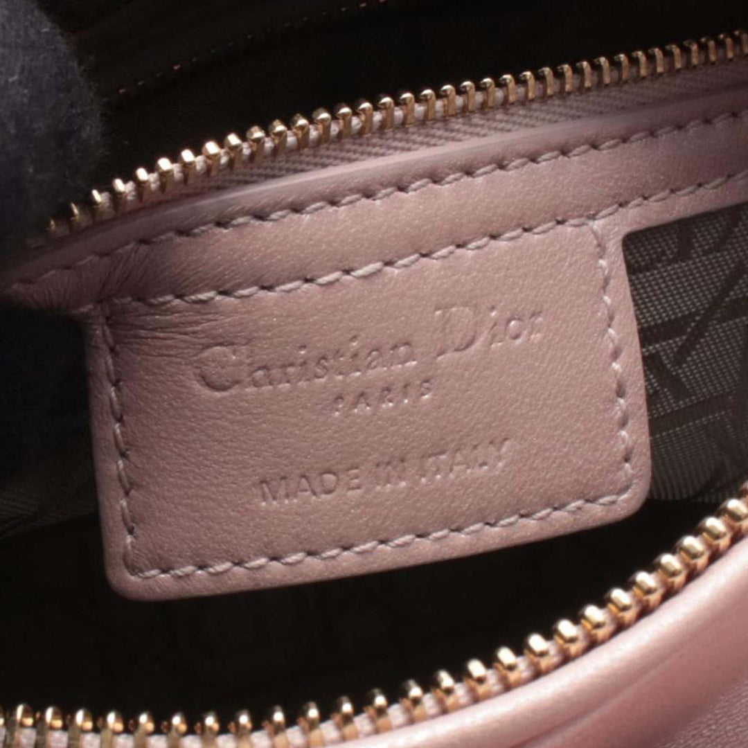 Dior Medium Iridescent Cuir d’agneau Cannage Lady Dior