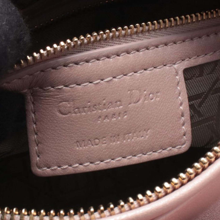 Dior Medium Iridescent Cuir d’agneau Cannage Lady Dior