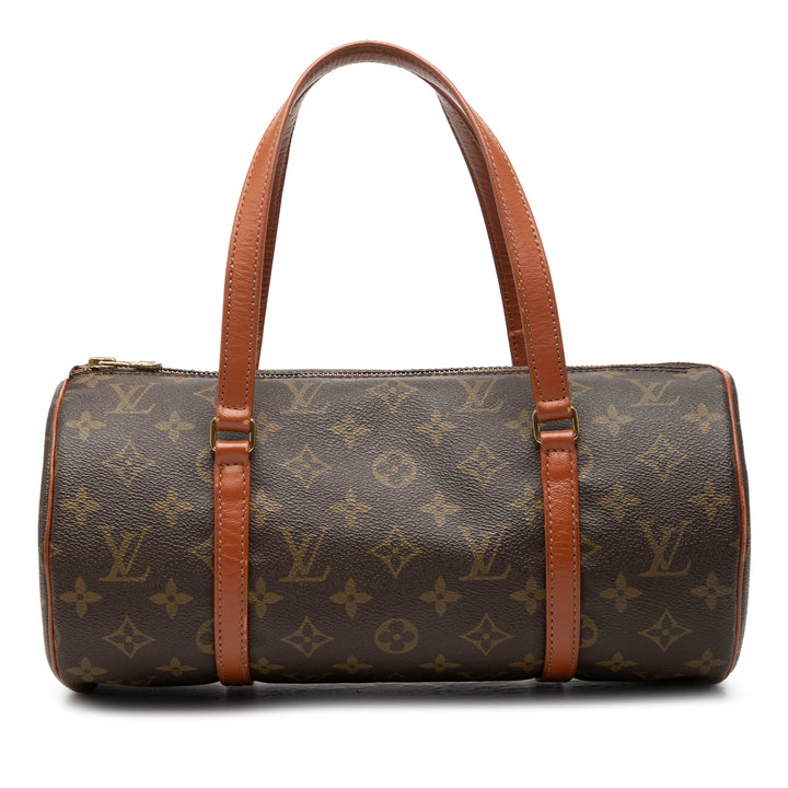 Papillon 30 Monogram Marron