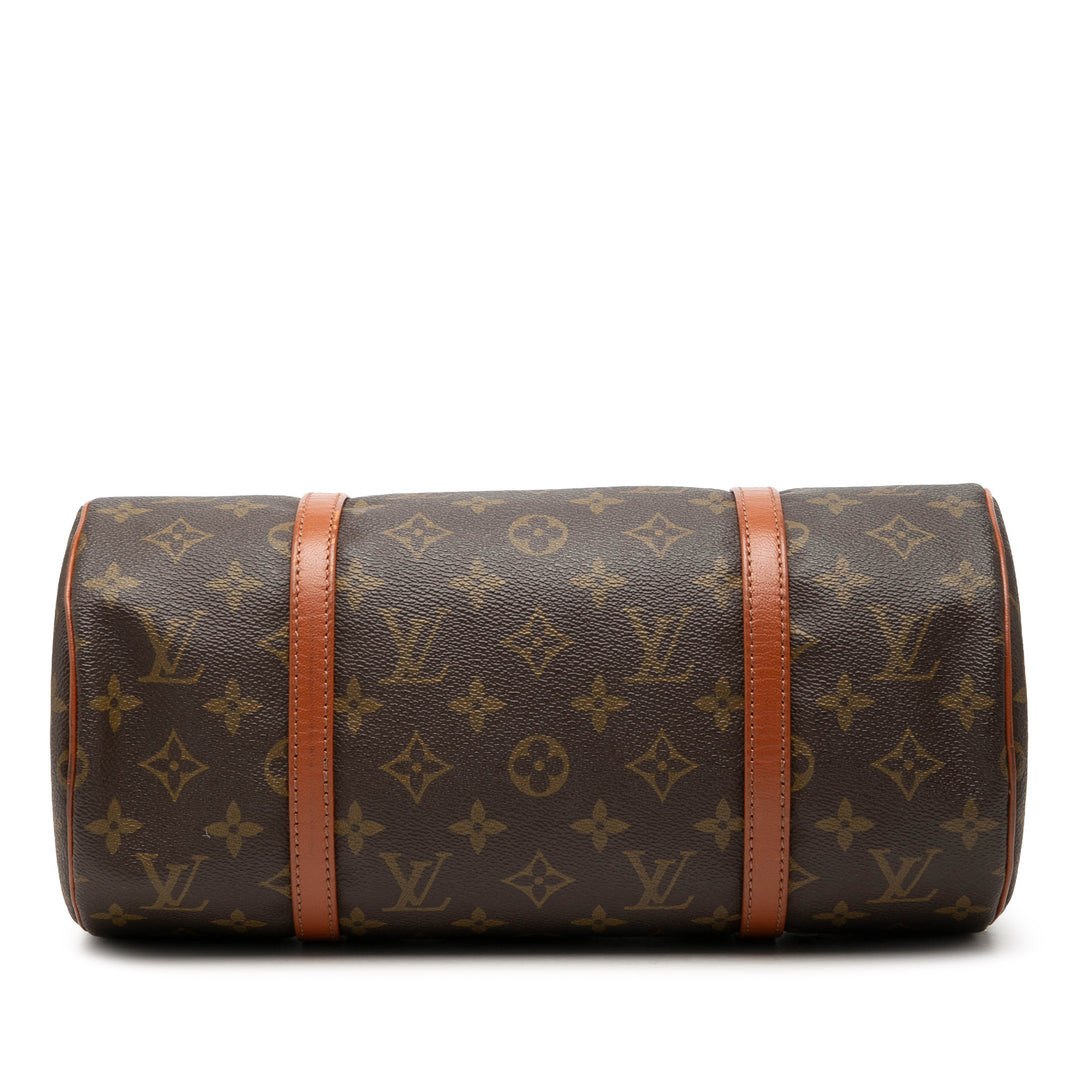 Papillon 30 Monogram Marron