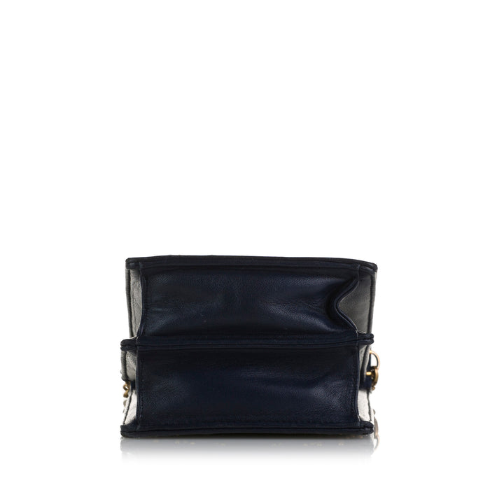 Diorama Vertical Clutch Blue - Gaby Paris