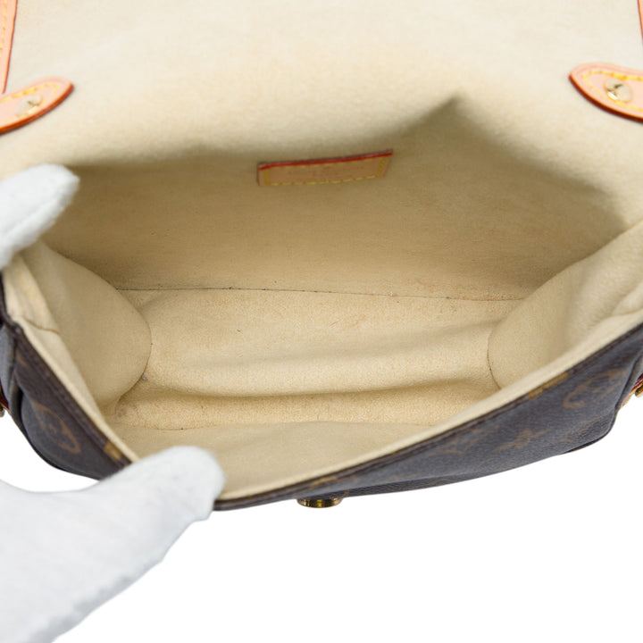 Louis Vuitton Sac à main Saumur Monogram BB Marron – vue 4 – GABY PARIS