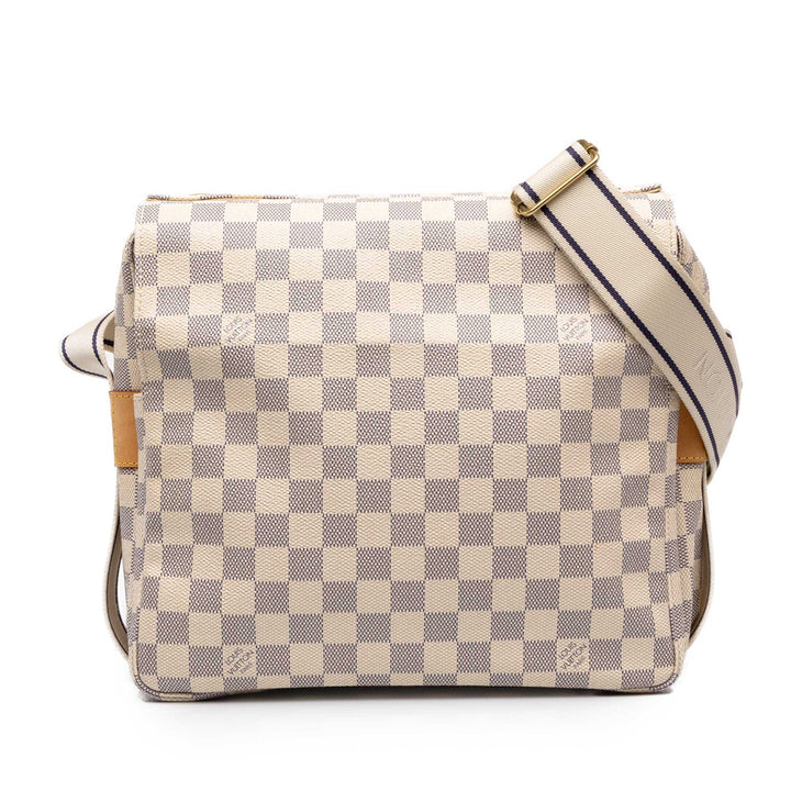 Louis Vuitton Naviglio Damier Azur Blanc