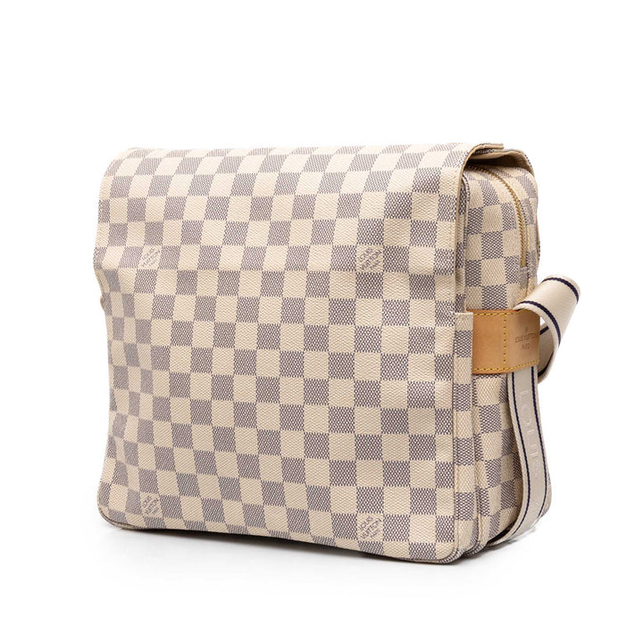 Louis Vuitton Naviglio Damier Azur Blanc