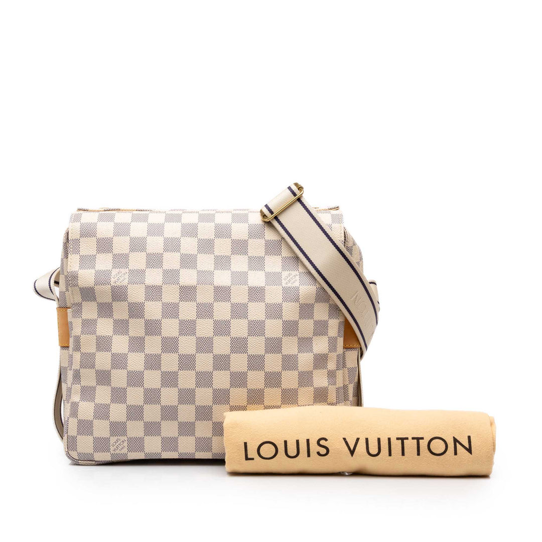 Louis Vuitton Naviglio Damier Azur Blanc