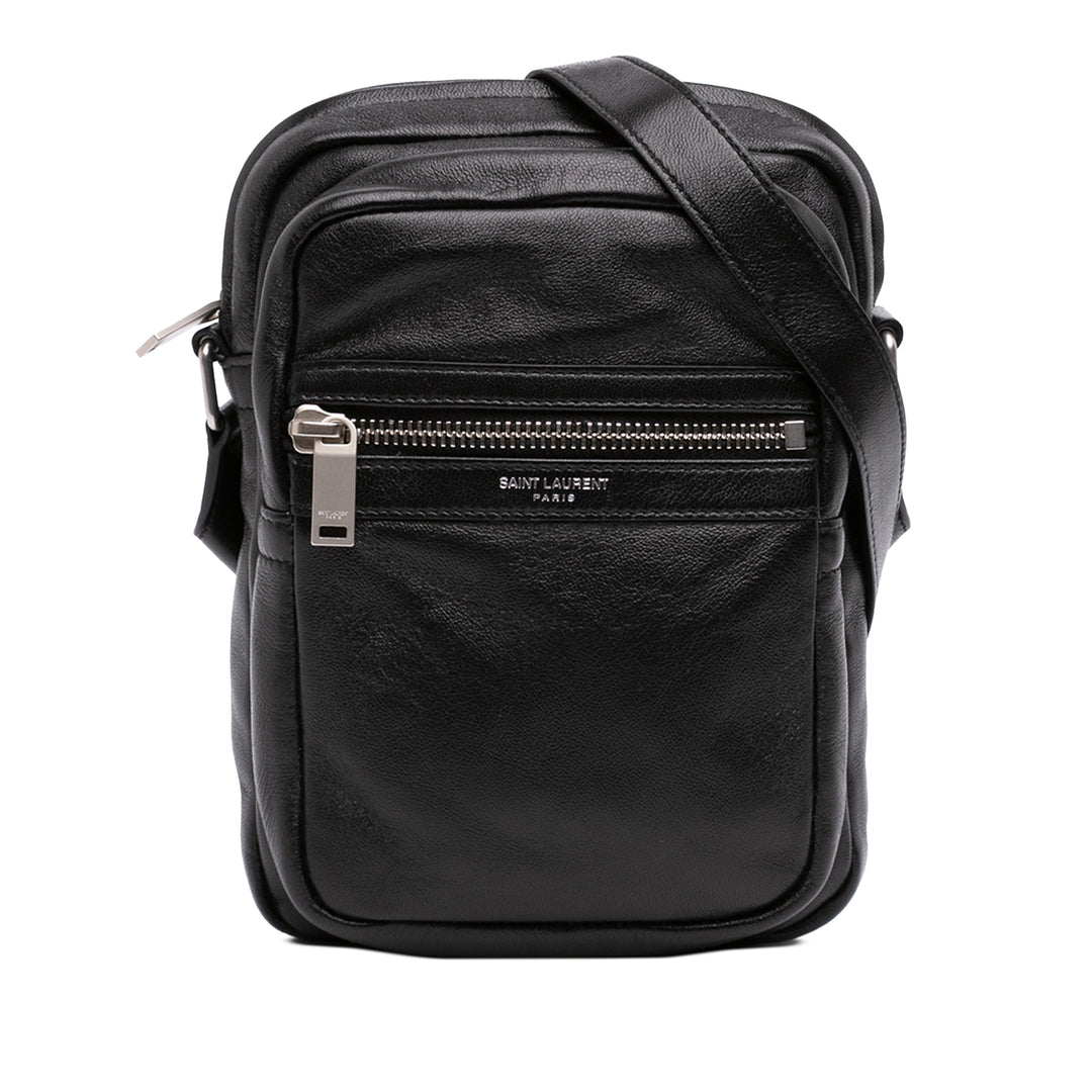 Saint Laurent Sid Sac Messenger Cuir