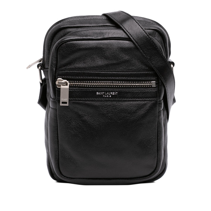 Saint Laurent Sid Sac Messenger Cuir