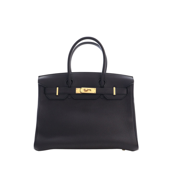 Hermès Sac à main 3 in 1 Birkin Retourne 30 Togo Noir – vue principale – GABY PARIS