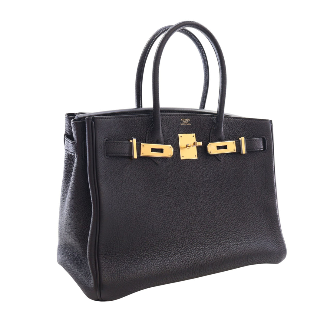 Hermès Sac à main 3 in 1 Birkin Retourne 30 Togo Noir – vue 9 – GABY PARIS