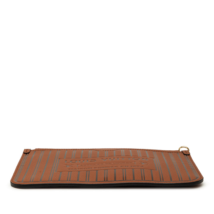 Louis Vuitton Neverfull Inside Out Pochette MM Cuir de veau