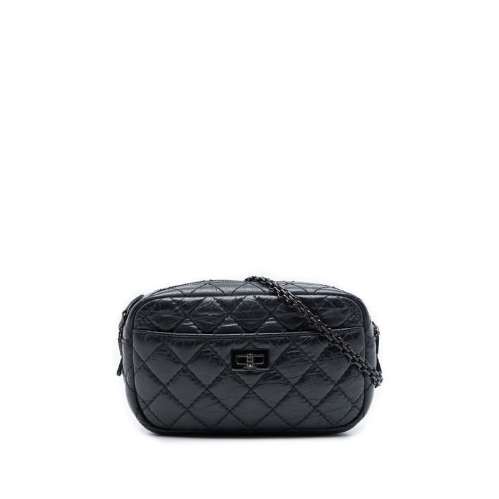 Chanel Matelassé vieilli Reissue Sac caméra Mini Cuir de veau