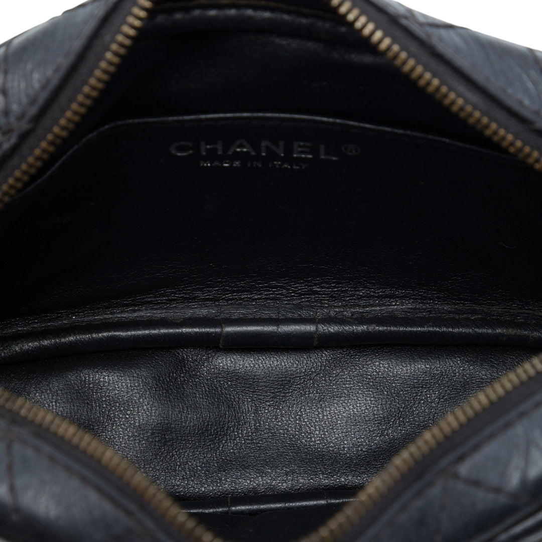 Chanel Matelassé vieilli Reissue Sac caméra Mini Cuir de veau