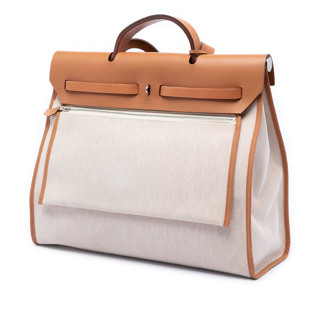 Hermès Toile Herbag Zip 39
