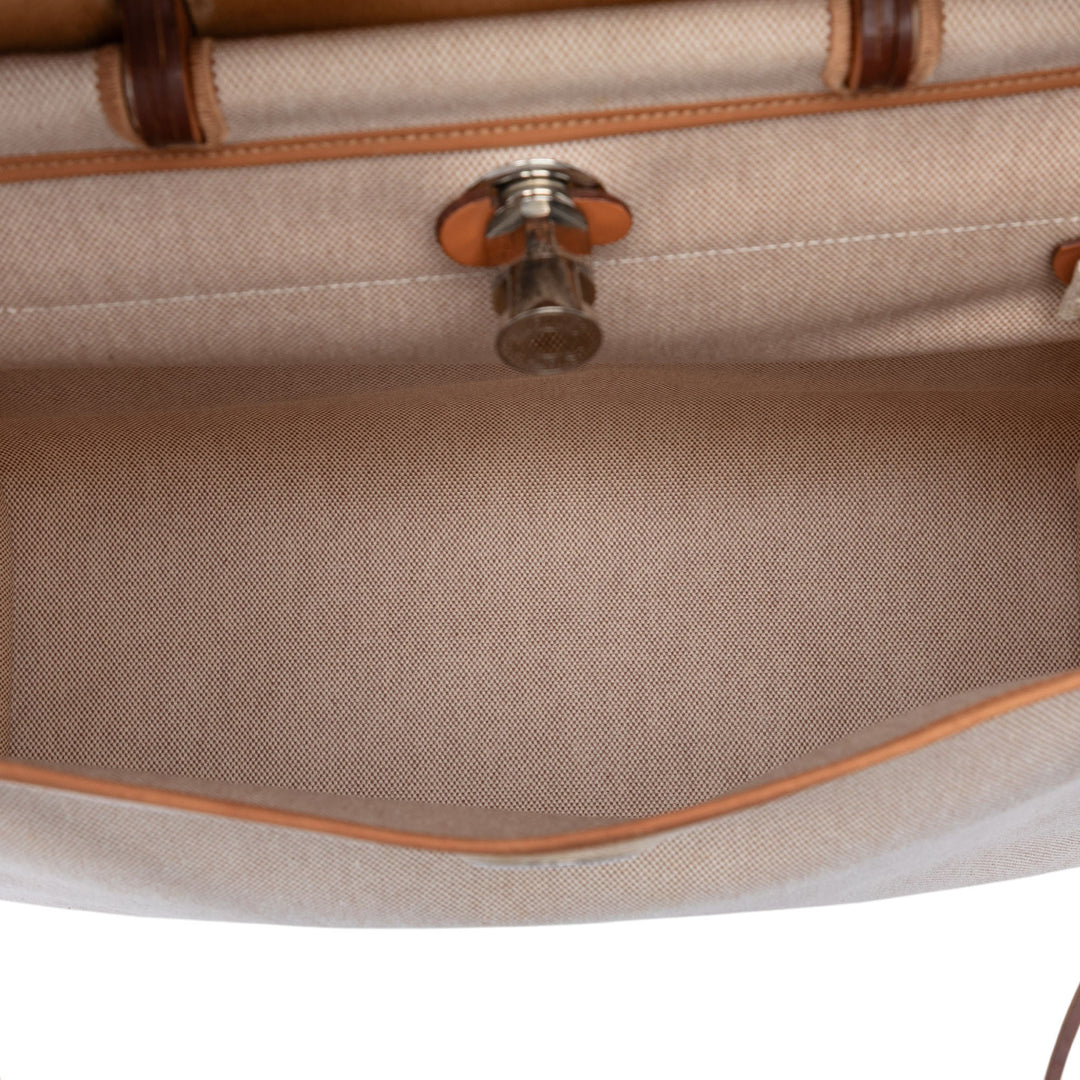 Hermès Toile Herbag Zip 39