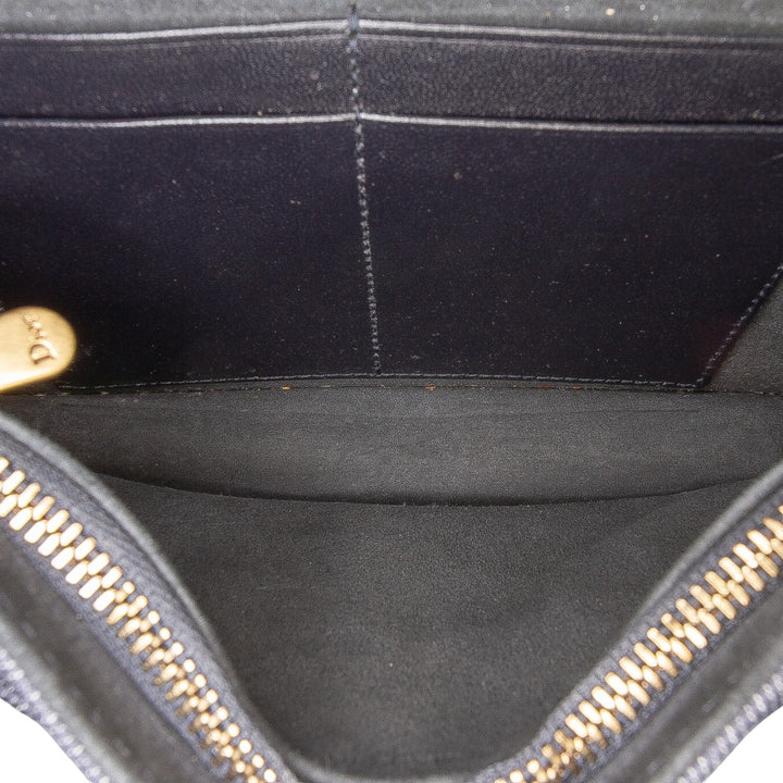 Dior Studded Jean Diorama Wallet on Chain Bleu – GABY PARIS Authentique